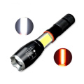 Portable High Power Glare T6 LED warning aluminum flashlight for working